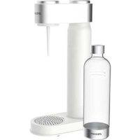Philips White Soda Maker with CO2 Cylinder - Sleek, Eco-Friendly Sparkling Water Appliance