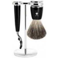 Mhle RYTMO Ladies' Sensitive Skin Shaving Set - Mach3 Razor & Pure Badger Brush