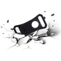 Shockproof Silicone Dog Collar Cover for Samsung Galaxy SmartTag2 - Waterproof, Durable, Black