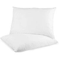 Luxury Goose Feather & Down Pillows - Soft, Breathable, Machine Washable - Pack of 2 or 4