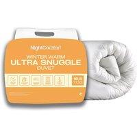 NightComfort 16.5 Tog Hypoallergenic Winter Duvet - Machine Washable, Ultra Warm, 4 Sizes
