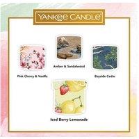 Yankee Candle Glass Tumbler Gift Set - Premium Scented Candle Collection, Modern Glass Decor for Home