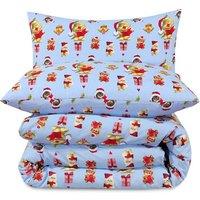 Ultimate Family Christmas Bedding Cover Set - Reversible Poly-Cotton, Machine Washable, Multiple Sizes & Festive Designs
