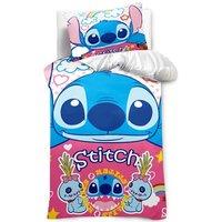 Lilo & Stitch Cartoon- Bedding Set - Soft Polyester, Machine Washable, Kid-Friendly, 3 Sizes, 11 Designs