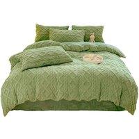 Luxury Taffeta Teddy Fleece Bedding Set - Ultra-Soft, Machine Washable, 5 Sizes & 8 Colours