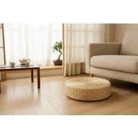 Handwoven Japanese Straw Bedroom Seat Cushion - Eco-Friendly, Breathable & Multiple Sizes