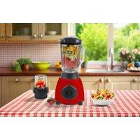 Bistro Chef 2-in-1 1.5 Litre Ice Crusher & Smoothie Blender with Premium Glass Jar - 6 Colours