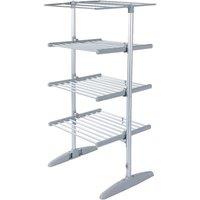 4 Tier Heated Airer with Optional Cover - Efficient Indoor Drying Solution