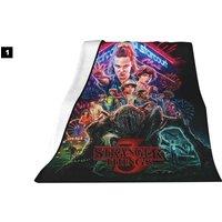 PRICE DROP! Stranger Things Plush Blanket - 3 Sizes & 5 Designs!