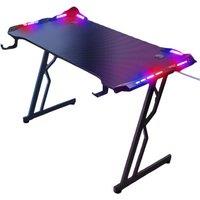 PRICE DROP! Ergonomic LED Gaming Desk with Customizable RGB Wireless Lighting
