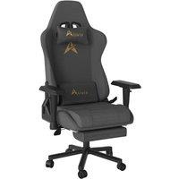 Premium Velvet Ergonomic Gaming Chair with Adjustable Recliner & Footrest for Comfort