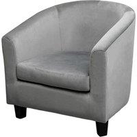 Alivio Comfy and Ergonomic Fabric Tub Chair