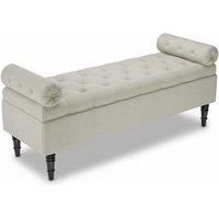 Flip Top Storage Bench with Side Arms