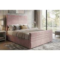 Madrid Divan Bed with Mattress and Storage Options - 6 Sizes & 7 Colours