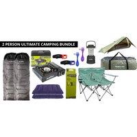 'Summit' Ultimate Camping Bundle with 2 Person Tent, Chairs, Sleeping Bags and More!