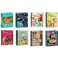 Kid's DIY Early Education Magnetic Puzzle Set Book - 8 Themes