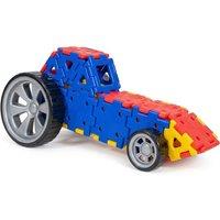 Polydron Giant 32-Piece Build Your Own Vehicle Set with Recycled Plastic Pieces