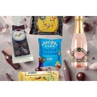 Ros Prosecco & Sweet Treats Gift Box - Includes Truffles & Popcorn
