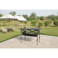 Portable Folding Camping Table with Adjustable Height & Storage Pouch