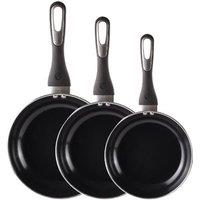 PRICE DROP! MasterChef Non-Stick 3-Piece Frying Pan Set with Swiss Aluminum
