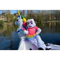Magical Unicorn Lake Boat Ride and Family Easter Egg Hunt Adventure in London