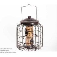 Squirrel-Proof Bird Feeder - Weather-Resistant Steel, Hygienic, 500g Seed Capacity