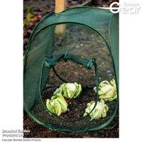 Garden Gear Weatherproof Compact Pop-Up Cloche - Mesh Plant Protector with Steel Frame & Secure Pegs