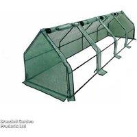 Garden Gear XXL Apex Walk-In Greenhouse Cloche - Heavy-Duty Steel Frame, Weatherproof Storage Tunnel