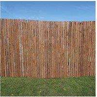 Natural Bark Garden Screening Roll - 3 Size Options, Eco-Friendly Privacy Fence