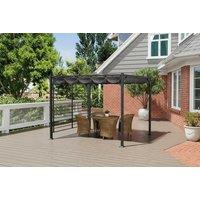 10 x 9FT Outdoor Pergola with Canopy