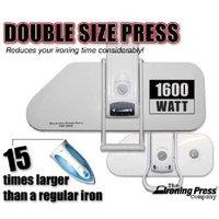 Large Steam Press Iron with Stand - High-Power, Extra-Large Surface, Versatile Kitchen Appliance