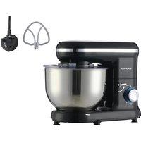 5.5-Quart Household Stand Mixer with Versatile Attachments - Black