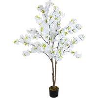 165cm Artificial Potted Cherry Blossom Tree