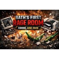 Rage Room Experience for Up to 6 - Raging Bath