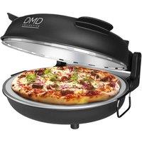 DMD Collective 12-Inch Electric Pizza Oven with Stone Base & Stainless Steel Paddles