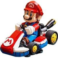 Mario Kart Building Block Model with Rotating Display & Poseable Arms