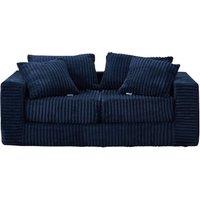 Camden Velvet Sofa & Footstool Collection - 2 or 3 Seater Sofa or Footstool Options - 3 Colours