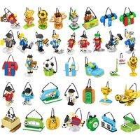 2026 World Cup Football Block Blind Box Assembly Toy Set -