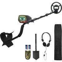 Traderight Professional Waterproof Metal Detector with LCD Display & Accessories