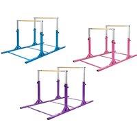 Kids Parallel Gymnastics Bar with Adjustable Width & 11-Level Heights