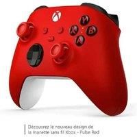 Red Xbox Wireless Gamepad with Share Button - Ergonomic Gaming Controller for Xbox & PC