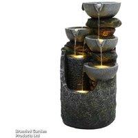Serenity Cascading Slate Water Feature - Garden Ornament & Outdoor Decor