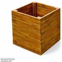 Acacia Hardwood Outdoor Planters - Weather-Resistant, Easy Care