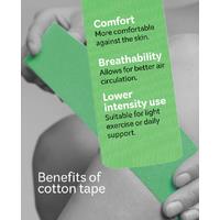 Kinesiology Muscle Tape Injury Support - Flexible, Breathable, Water-Resistant, Unisex Roll