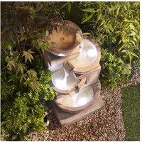Serenity Laguna Cascade Garden Water Feature - Outdoor Patio Decor Fountain