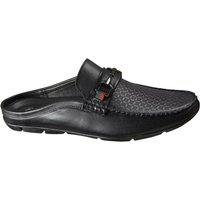 Men's Summer Casual Leather Half Slippers