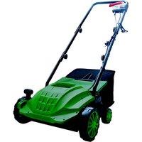 Effortless Lawn Care: 1500W 2-in-1 Electric Scarifier and Aerator