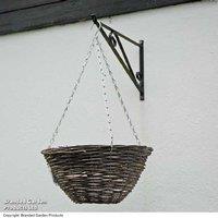 Coral Falls Flowering Summer Hanging Basket - Pre-Planted, 25cm