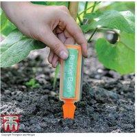 Garden Essentials Plastic Plant Label Holder - Durable Soil Spike & Transparent Display