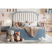 PRICE DROP! Blush Dream Upholstered Kids Bed - 3 Sizes & 10 Colours